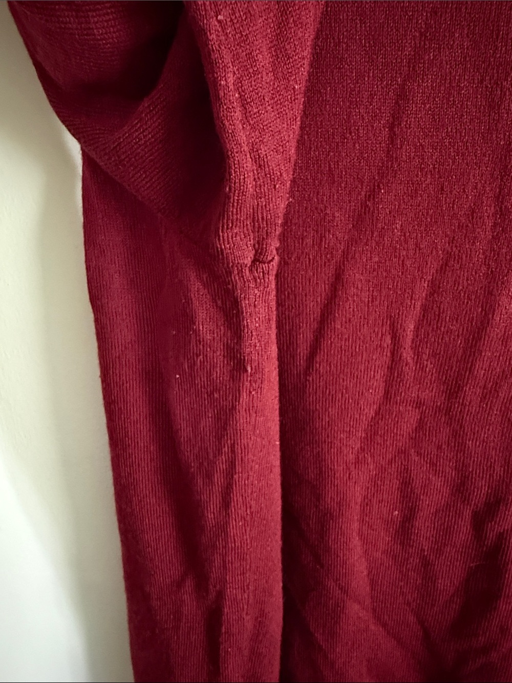J Crew Women’s Burgundy Wool Blend Turtleneck Sweater XL - Picture 5 of 7